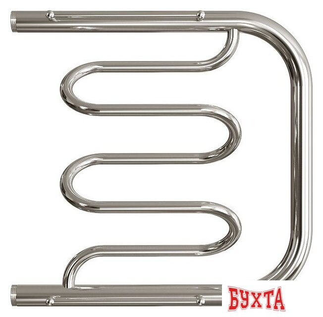 Полотенцесушитель Двин Dw с полочкой 50x50 2