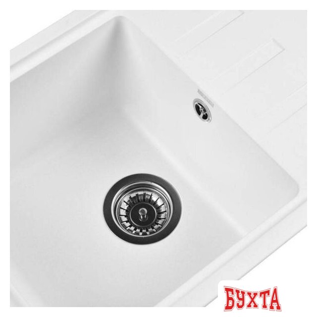 Кухонная мойка Wisent W620-28 (белый) 5