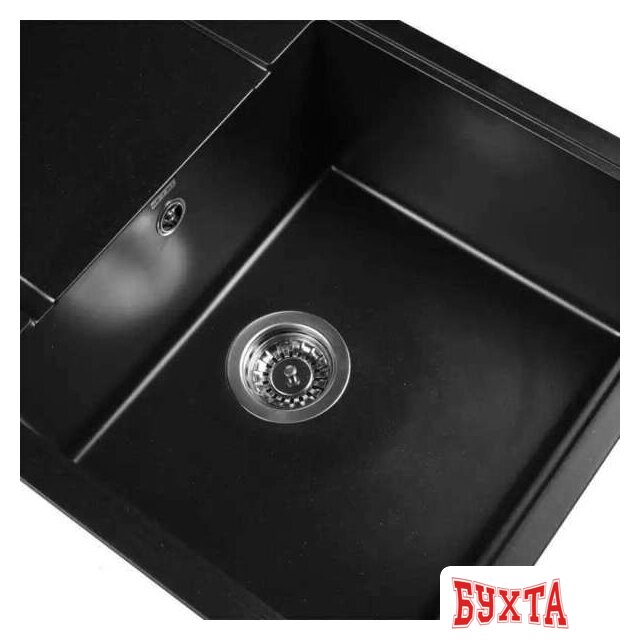 Кухонная мойка Wisent W780-25 (оникс) 3