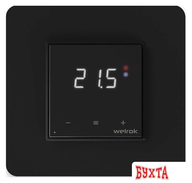 Терморегулятор Welrok oz bk Wi-Fi (черный)