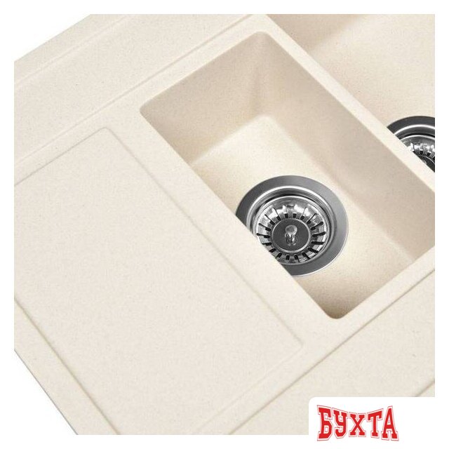 Кухонная мойка Wisent WQ780-30 (кремовый) 3