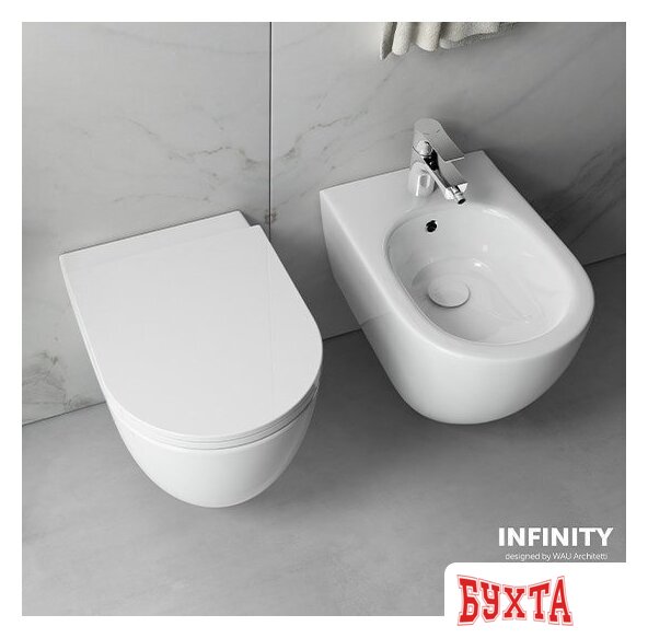 Биде Isvea Infinity 10NF41001 (белый) 3