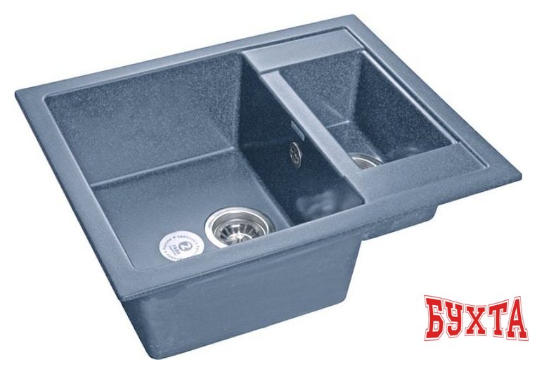 Кухонная мойка GranFest GF-Q610K (графит)