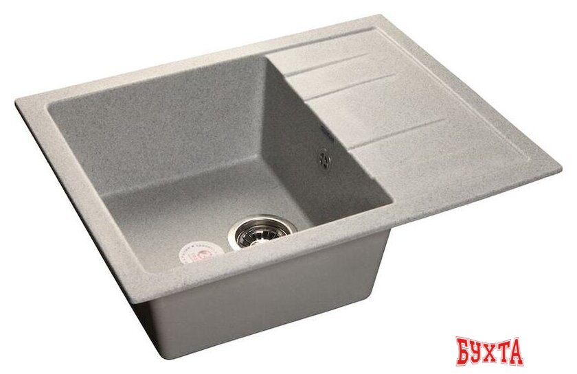 Кухонная мойка GranFest GF-Q650L (серый)