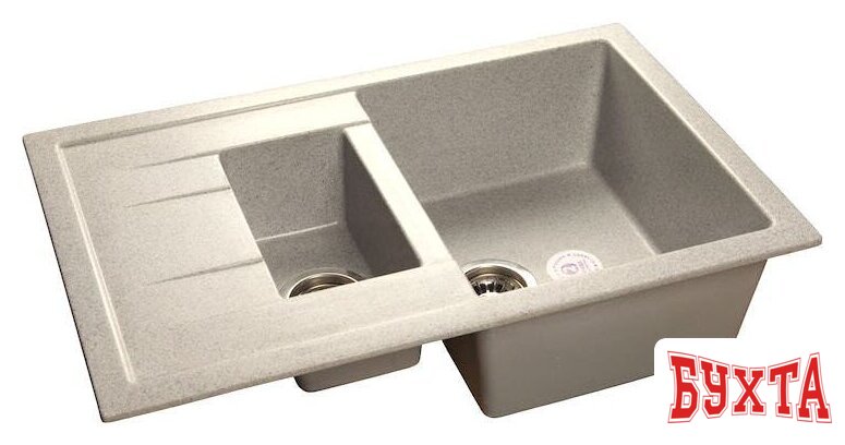 Кухонная мойка GranFest GF-Q775KL (серый)