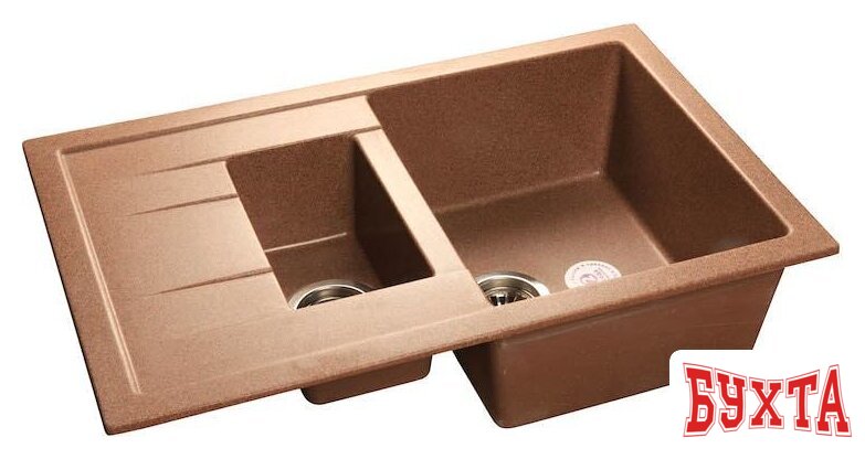 Кухонная мойка GranFest GF-Q775KL (терракот)