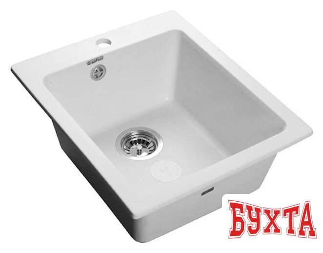 Кухонная мойка GranFest Practic GF-P505 (иней)