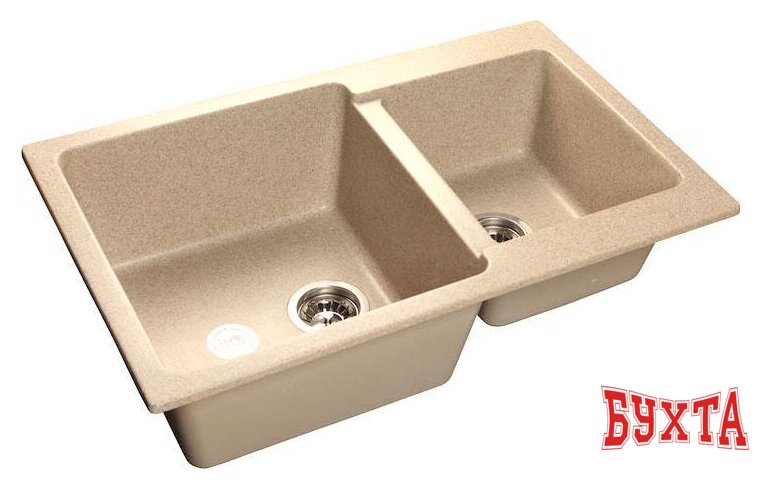 Кухонная мойка GranFest GF-P780K (песочный)