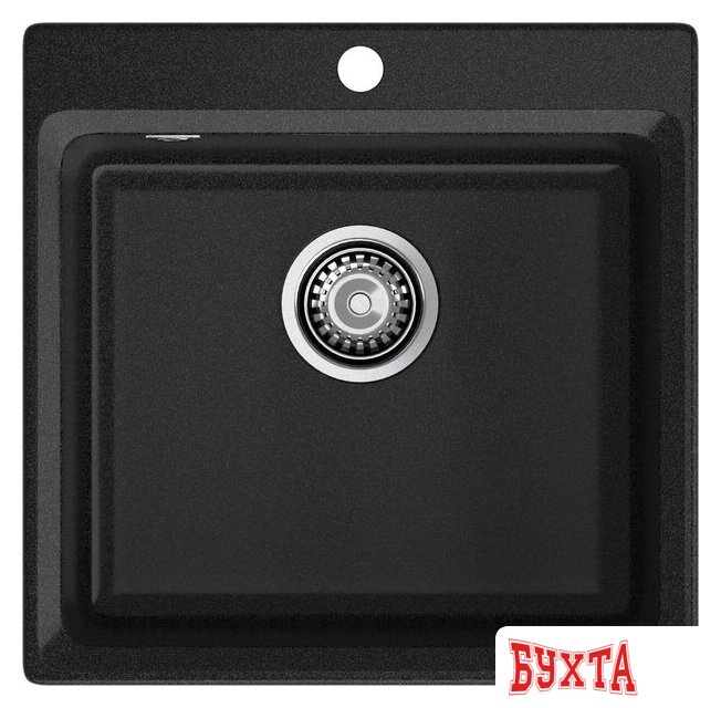 Кухонная мойка GranFest GF-LV-510 (графит)