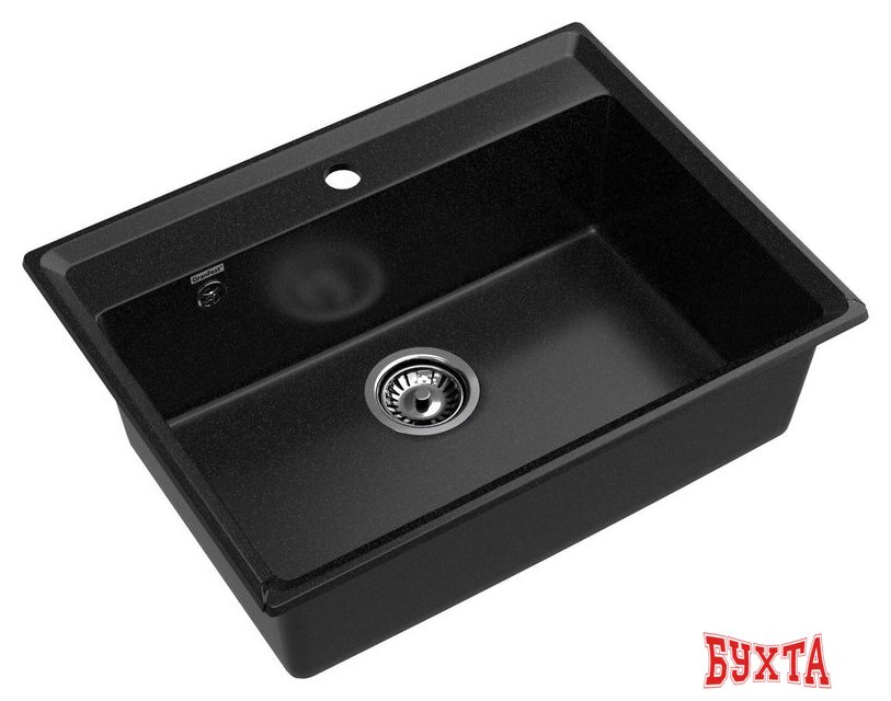 Кухонная мойка GranFest GF-LV-660 (черный) 2
