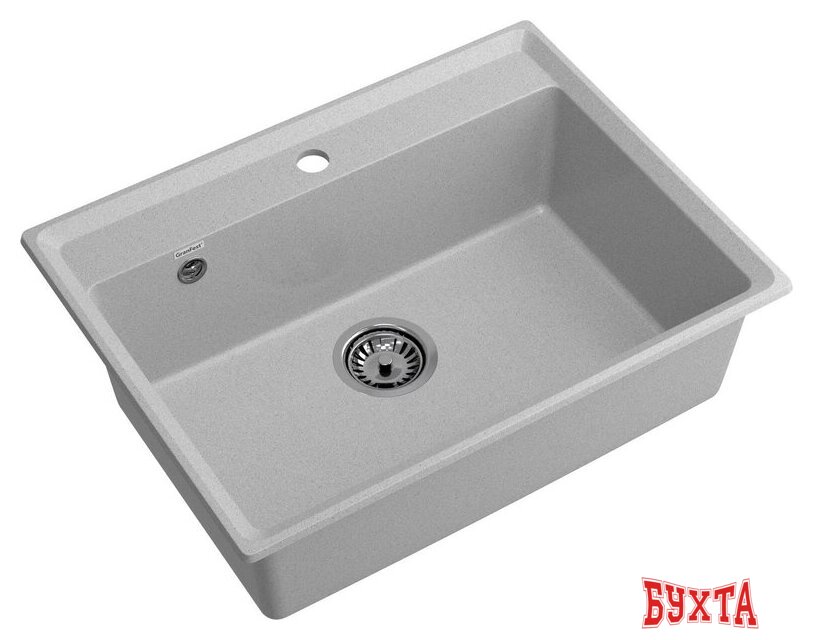 Кухонная мойка GranFest GF-LV-660 (серый) 2