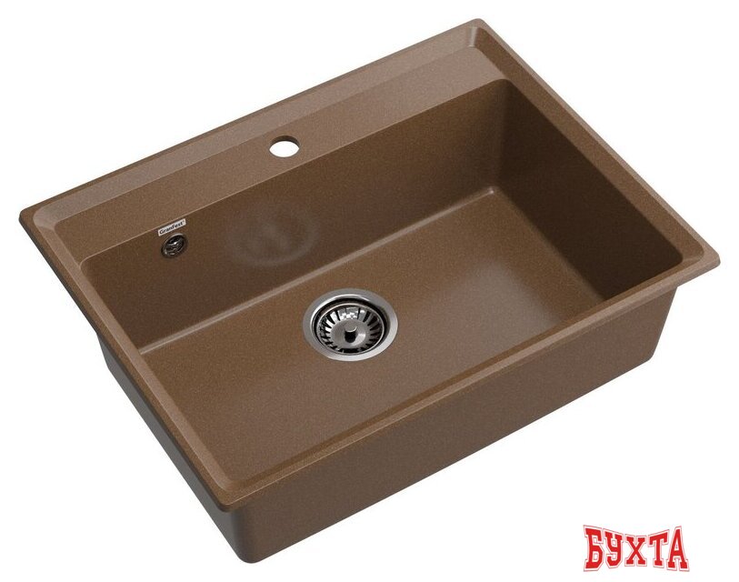 Кухонная мойка GranFest GF-LV-660 (терракот) 2