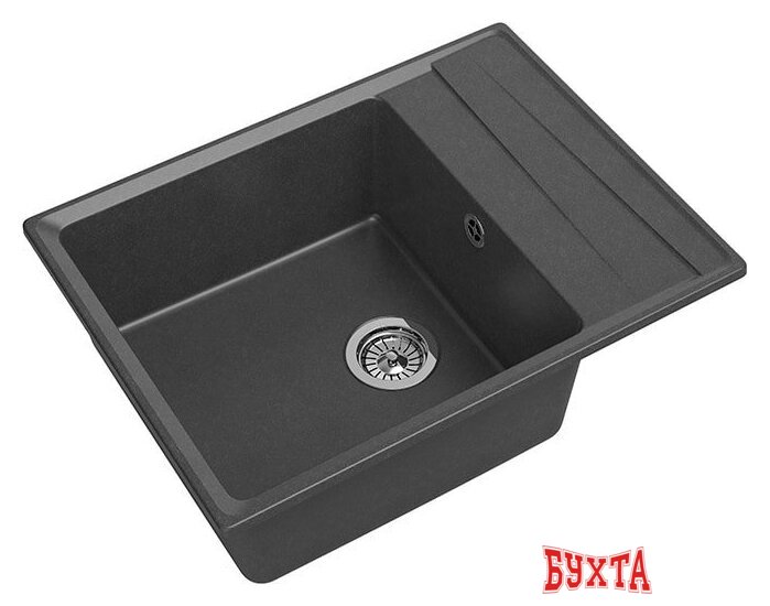 Кухонная мойка GranFest GF-LV-660L (графит)