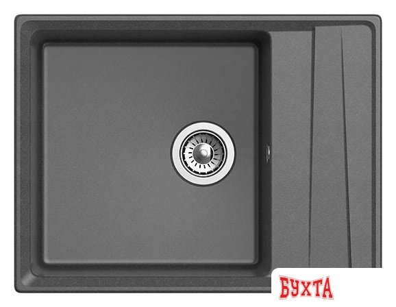 Кухонная мойка GranFest GF-LV-660L (графит) 2
