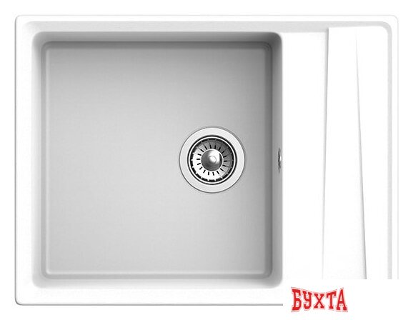 Кухонная мойка GranFest GF-LV-660L (иней) 2