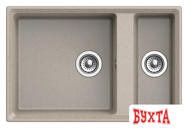 Кухонная мойка GranFest GF-LV-760K (песочный) 2