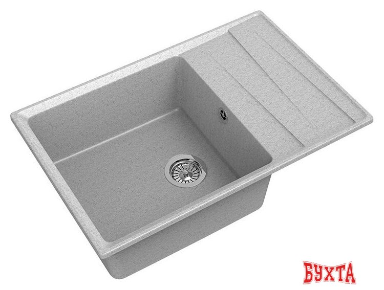 Кухонная мойка GranFest GF-LV-760L (серый)