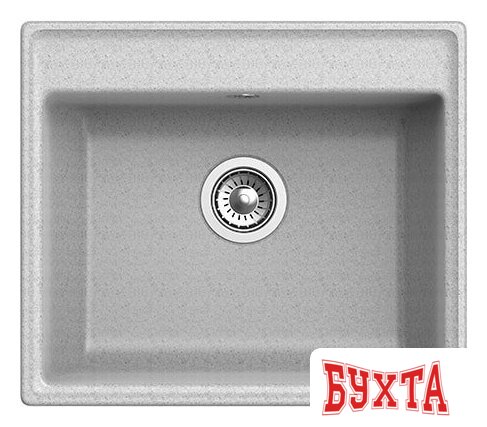 Кухонная мойка GranFest GF-V-580 (серый) 2