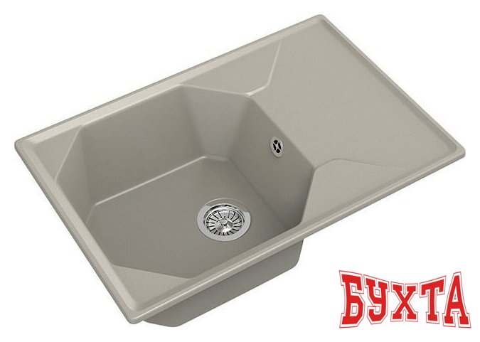 Кухонная мойка GranFest GF-U-740L (топаз)