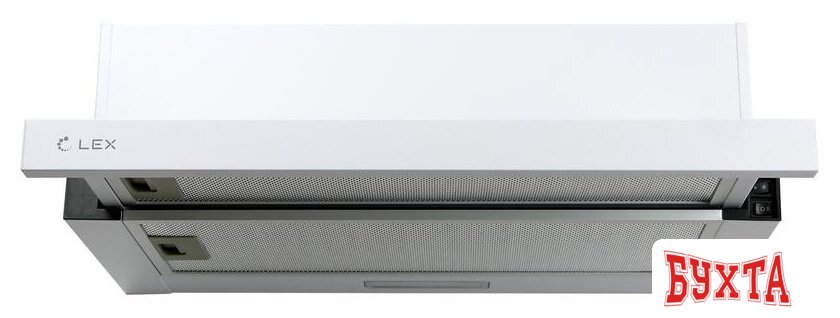 Кухонная вытяжка LEX Hubble 2М 600 (белый) 2