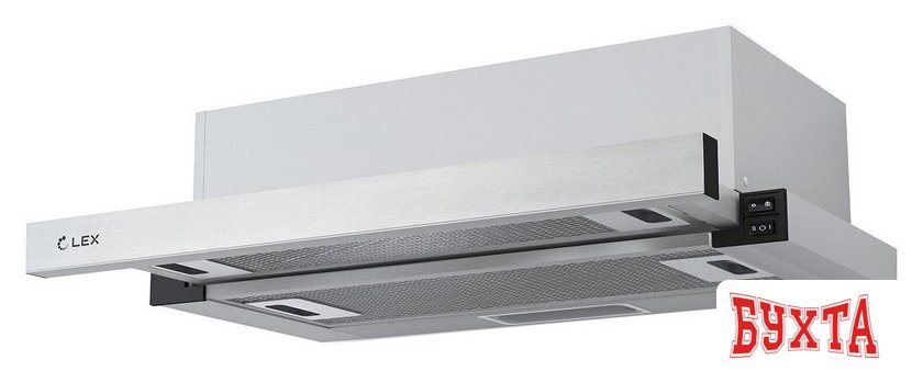 Кухонная вытяжка LEX HOGAN 500 (нержавеющая сталь)