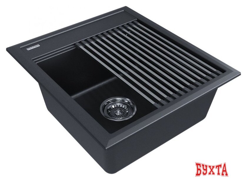 Кухонная мойка Paulmark Stepia 45 PM114651-BLM 3