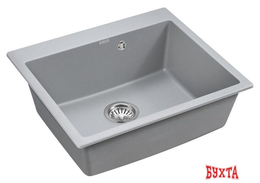 Кухонная мойка Paulmark Kante 60 PM106052-GRM 2