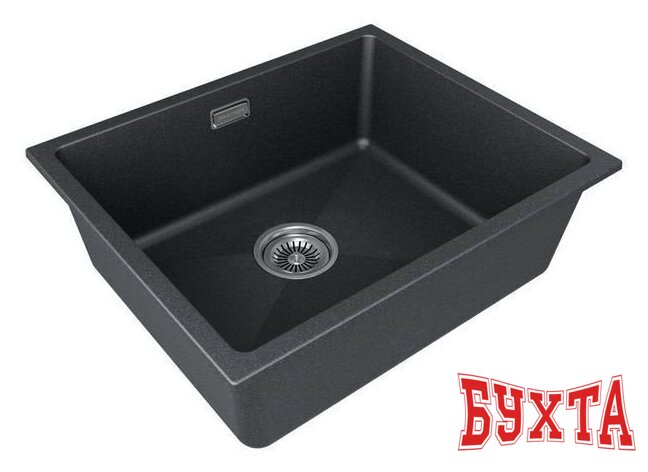 Кухонная мойка Paulmark Lumi 55UNI LU55-BL 2