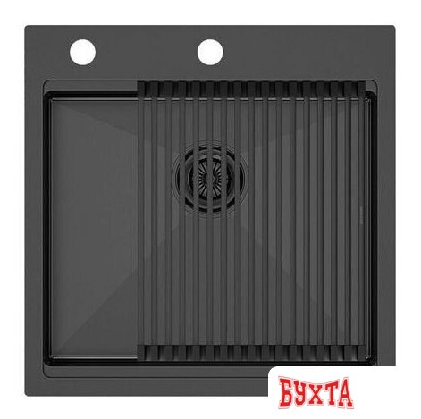 Кухонная мойка Paulmark Kroner-Pro 51 PM705151-GM 2