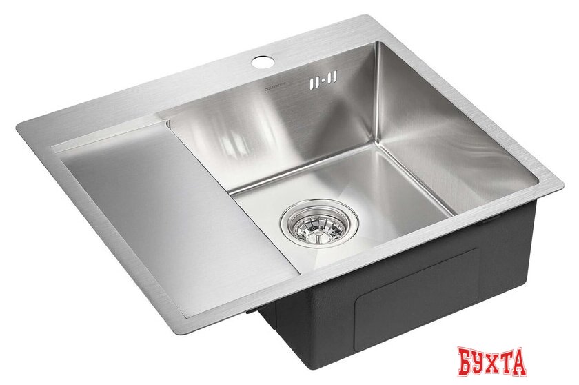 Кухонная мойка Paulmark Kroner 59F PM225951-BSR 2