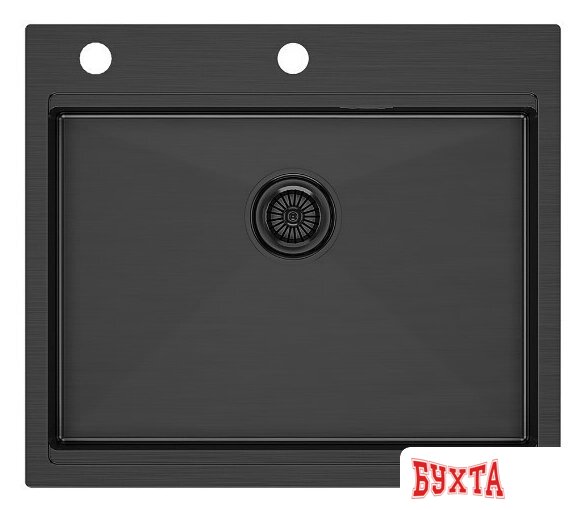 Кухонная мойка Paulmark Kroner-Pro 59 PM705951-GM