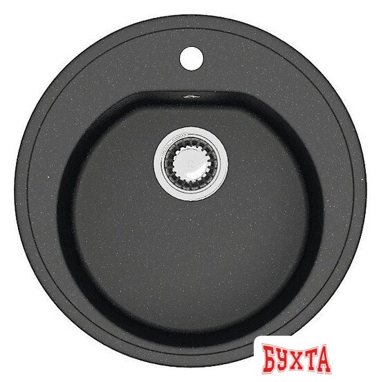 Кухонная мойка MARRBAXX Карельский камень модель 3/Q4 F003Q004 (черный)