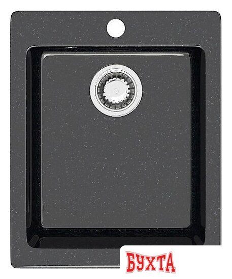 Кухонная мойка MARRBAXX Карельский камень модель 8/Q4 F008Q004 (черный)