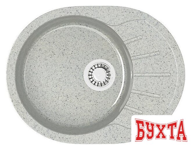 Кухонная мойка MARRBAXX Карельский камень модель 10/Q10 F010Q010 (серый/светло-серый)