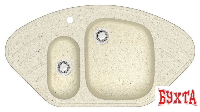 Кухонная мойка MARRBAXX Карельский камень модель 23/Q2 (бежевый)