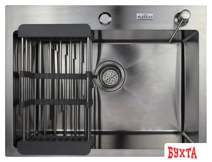 Кухонная мойка MARRBAXX C6045-R C6045-MR (сатин)
