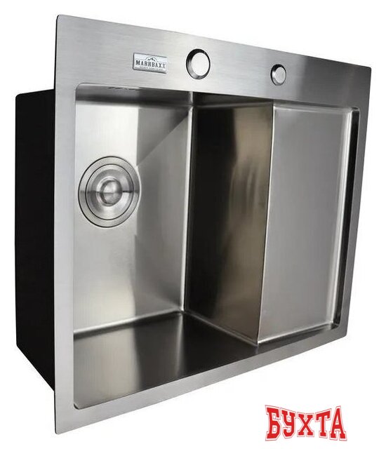 Кухонная мойка MARRBAXX C5848L-R C5848L-MR (сатин) 2