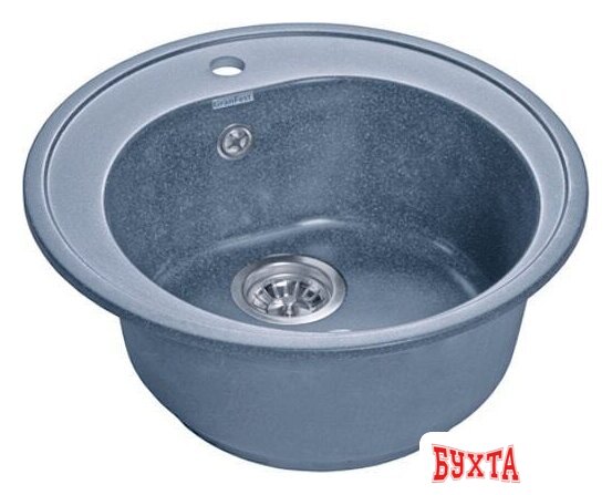 Кухонная мойка GranFest GF-R510 (графит)