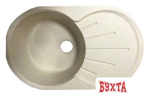 Кухонная мойка GranFest GF-R750L (бежевый)