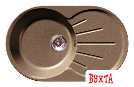Кухонная мойка GranFest GF-R750L (терракот)