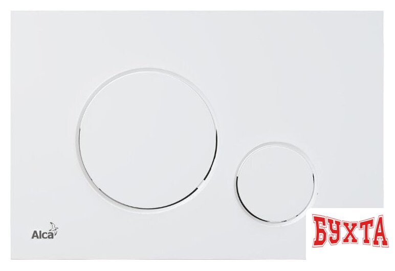 Панель смыва Alcaplast M676 (белый матовый)
