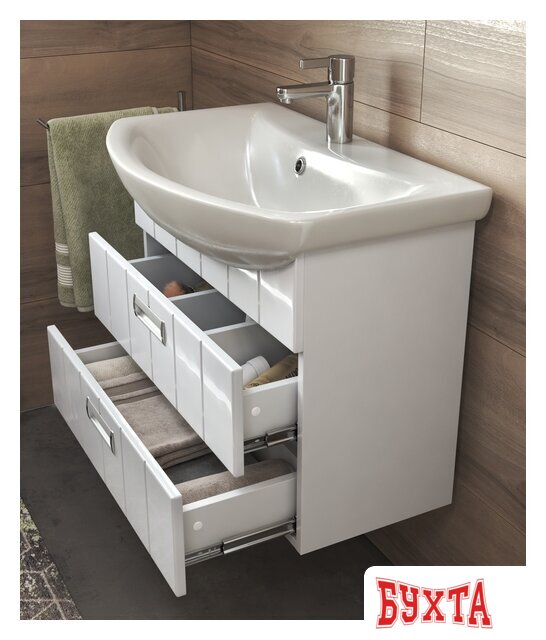 Мебель для ванных комнат Vigo Тумба Diana 2-700 подвесная (под ум Балтика) 4