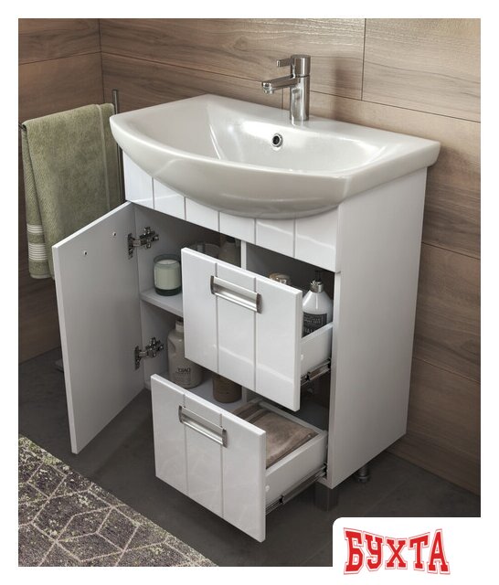 Мебель для ванных комнат Vigo Тумба Diana 2-700 (под ум Балтика) 5