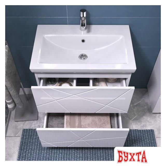 Мебель для ванных комнат Vigo Тумба под умывальник Geometry 700-0-2 Фостер 4