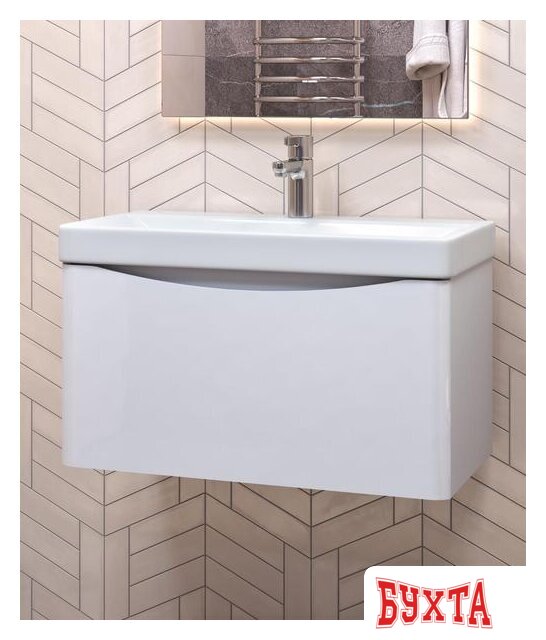 Мебель для ванных комнат Vigo Тумба под умывальник Glem 700-0-1 подвесная (9595) 2