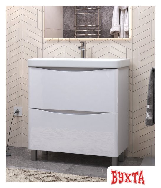 Мебель для ванных комнат Vigo Тумба под умывальник Glem 700-0-2 2