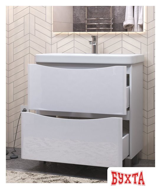 Мебель для ванных комнат Vigo Тумба под умывальник Glem 700-0-2 3