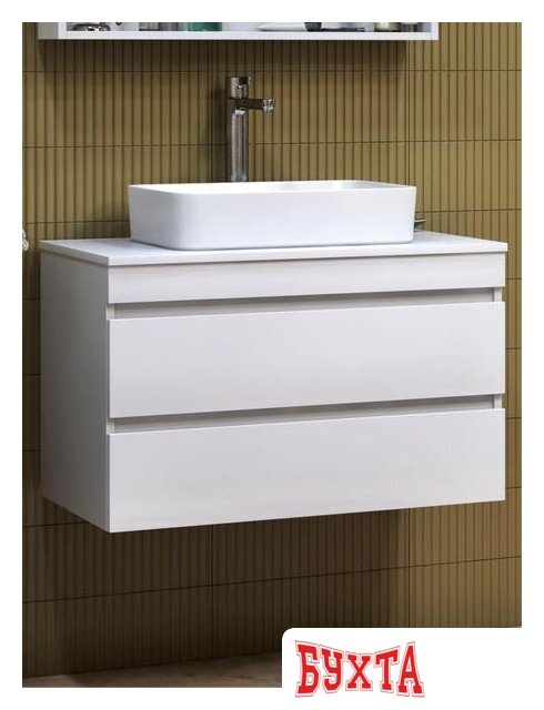 Мебель для ванных комнат Vigo Тумба под умывальник Urban 700-0-2 со столешницей подвесная 2