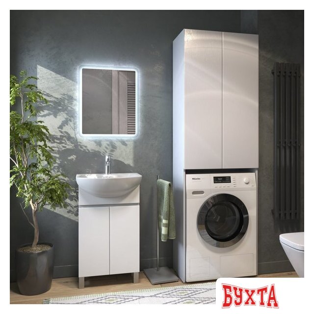 Мебель для ванных комнат Vigo Тумба под умывальник Wing 500-2-0 Балтика (белый) 5