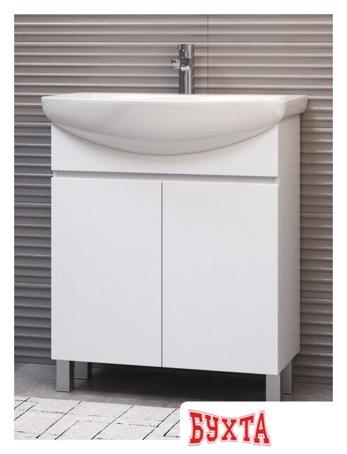 Мебель для ванных комнат Vigo Тумба Wing 700-2-0 (Балтика) белый 3